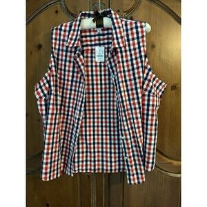 J Crew Button Up Sleeveless Shirt